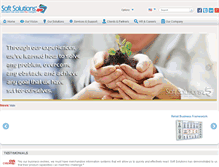 Tablet Screenshot of ibs-softsolutions.com